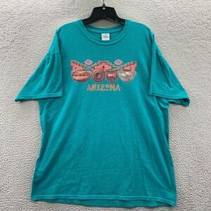 Vintage Gildan Heavy Cotton T Shirt Womens XL Top Short Sleeve Arizona